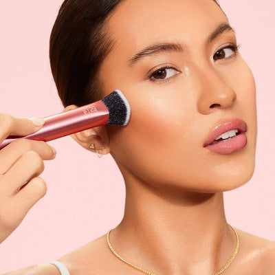 Real Techniques Face Base Makeup Brush Kit 4pc - New