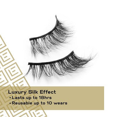 Eylure Faux Mink Royal False Eyelashes 4ct - New