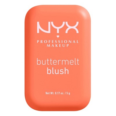 NYX Professional Makeup Buttermelt Blush - Sooner The Butta - 0.17oz