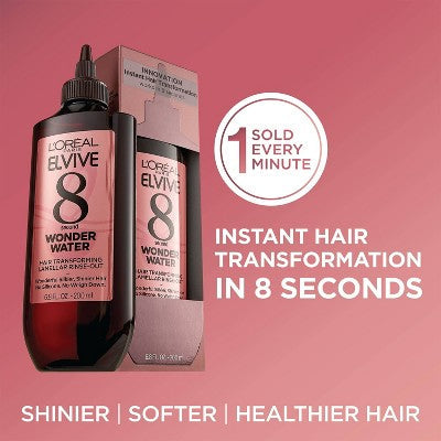 L'Oreal Paris Elvive Wonder Water Lamellar Rinse Out 6.8 fl oz - Imperfect Container