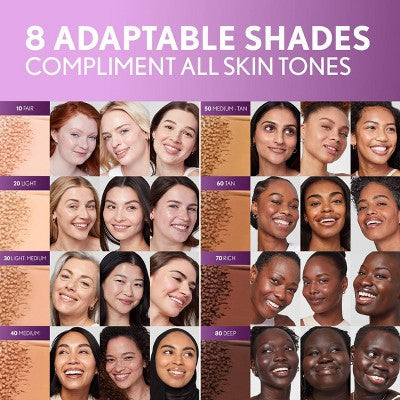 COVERGIRL Simply Ageless Skin Perfector Essence Vegan Foundation 20 Light 1 fl oz - Imperfect Container