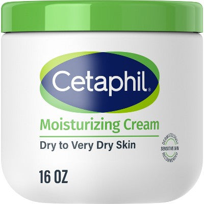 Cetaphil Moisturizing Body and Face Cream 16oz - Imperfect Container