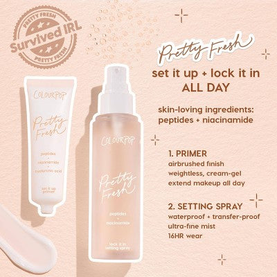 ColourPop Pretty Fresh Setting Mist Lock It In 3.55 fl oz - Imperfect Box