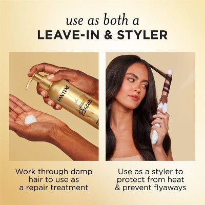 Pantene Keratin Leave-In Repair Treatment 7.6oz - Imperfect Container