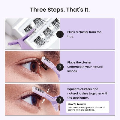 KISS Products imPRESS Self Adhesive Eyelashes Natural 20ct - Imperfect Box
