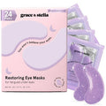 Grace & Stella Restoring Under Eye Masks Purple 24ct - Imperfect Box
