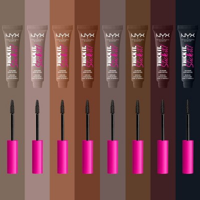 NYX Professional Makeup Thick It Stick It Brow Gel Mascara Brunette 0.23 fl oz - Imperfect Box