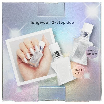 essie gel by essie Winter Frost Longwear Duo Gift Set Nail Polish Set 2pc - Imperfect Box