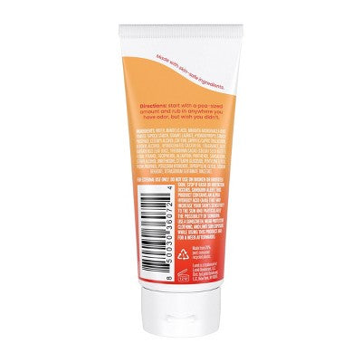 Lume Whole Body Women's Invisible Cream Tube Deodorant Clean Tangerine Scent 2.2oz - New