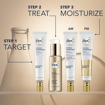 RoC Retinol Correxion Deep Wrinkle Filler 1 fl oz - New