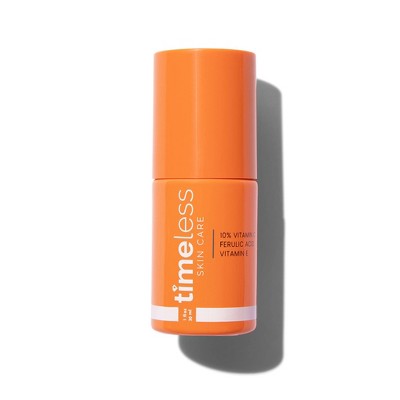Timeless Skin Care 10% Vitamin C + E Ferulic Acid Face Serum 1 fl oz - Imperfect Box