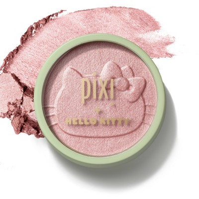 Pixi + Hello Kitty Highlighting Pressed Powder Blush Friendly Blush 0.35oz - Imperfect Box