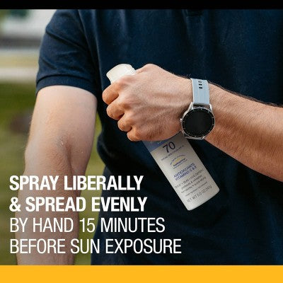 Neutrogena Ultimate Sport Body Spray Sunscreen SPF70 5oz - Imperfect Container