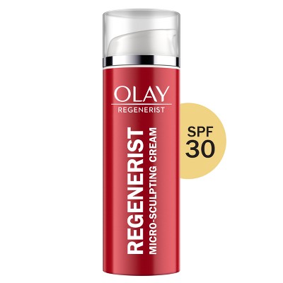 Olay Regenerist Micro-Sculpting Cream Face Moisturizer SPF 30  1.7 fl oz - Imperfect Box