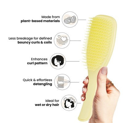 Tangle Teezer Plant Brush Naturally Curly Detangling Hair Brush - Imperfect Box