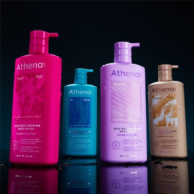 Athena Club Skin Replenishing Body Wash Lavender Latte 18 fl oz - New
