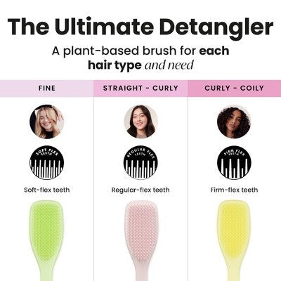 Tangle Teezer Plant Brush Naturally Curly Detangling Hair Brush - Imperfect Box