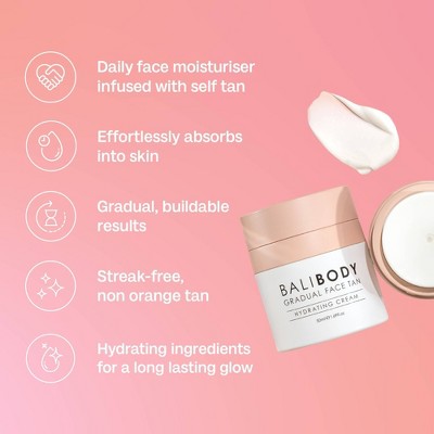 Bali Body Gradual Face Tan Self Tanner 1.69 fl oz - Imperfect Container