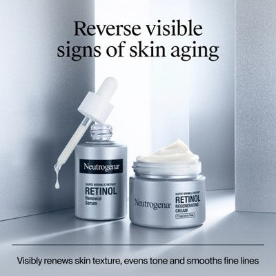 Neutrogena Rapid Wrinkle Repair Retinol Renewal Serum 1 fl oz - Missing Box