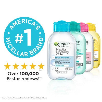 Garnier SkinActive Micellar Cleansing Water Unscented 23.7 fl oz - Imperfect Container