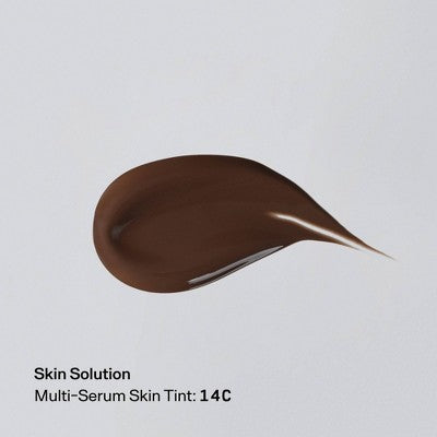Versed Skin Solution Multi-Serum Skin Tint Foundation SPF 40 14C 1 fl oz - Imperfect Container
