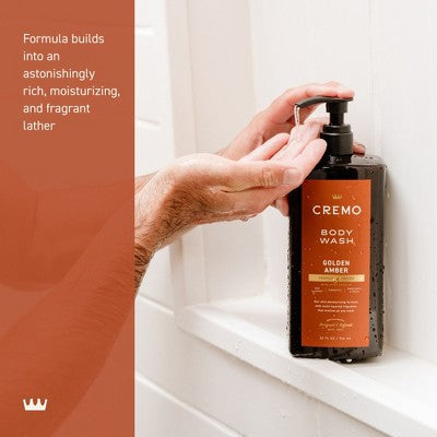 Cremo Body Wash Golden Amber 32 fl oz - New