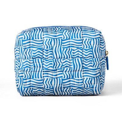 Sonia Kashuk Loaf Travel Makeup Bag Blue Wave - New