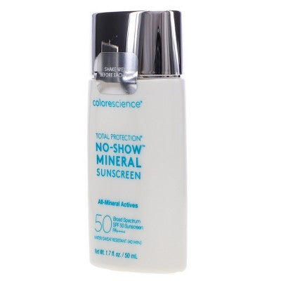 Colorescience Sunforgettable Total Protection No-Show Mineral SPF 50 1.7 oz - New