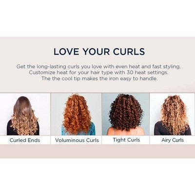 Conair Double Ceramic Curling Iron 3/4" - Imperfect Box