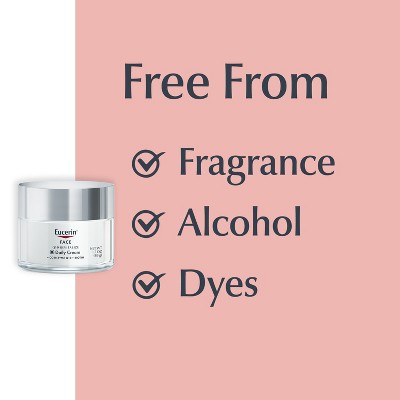 Eucerin Q10 Anti-Wrinkle Sensitive Skin Face Cream 1.7oz - Imperfect Box