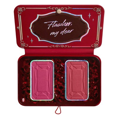 NYX Professional Makeup Bridgerton Royal Blush Buttermelt Blush Palette The Queen - Imperfect Container