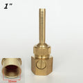 1/2'' 3/4" 1" Adjustable Valve Control Jet Straight Fountain Nozzles Sprinkler Outdoor Water Fountain