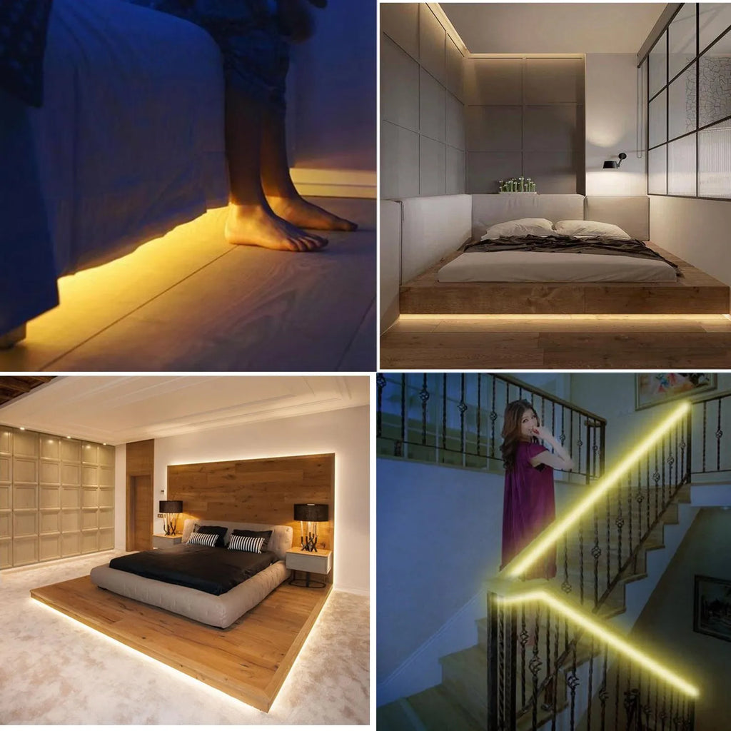 USB Motion Sensor LED Strip Light | Hand Sweep Control for Kitchen TV Backlight