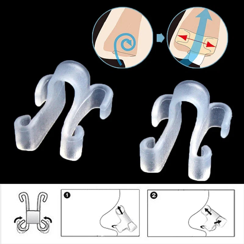 Anti Snore Nose Clip | Quiet Sleep Aid for Better Breathing