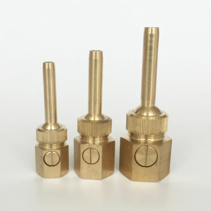 1/2'' 3/4" 1" Adjustable Valve Control Jet Straight Fountain Nozzles Sprinkler Outdoor Water Fountain