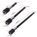 1/4 Inch Hex Shank Quick Release Screwdriver Bit Holder Extension Bar | 60mm 100mm 150mm
