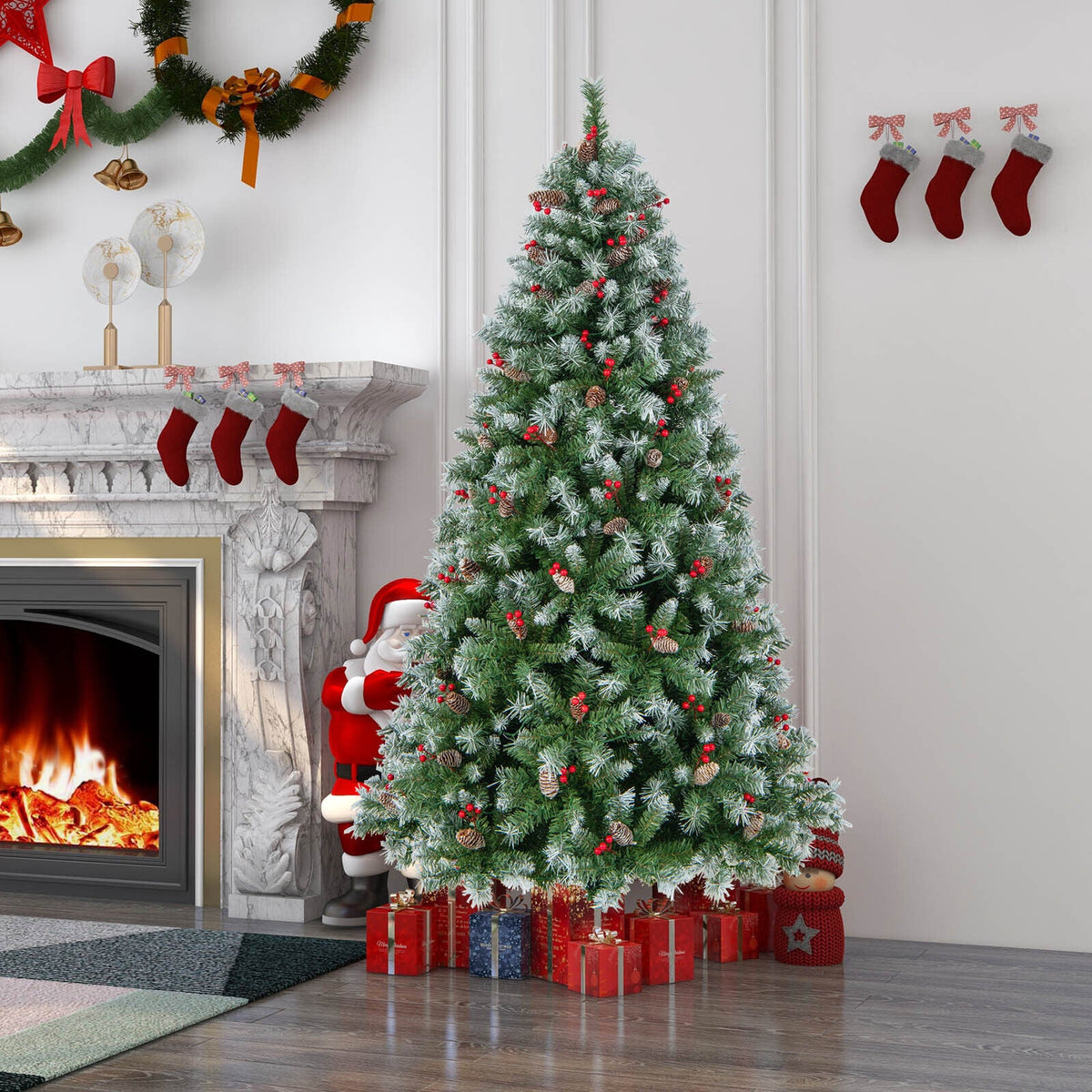 Hinged Christmas Tree with