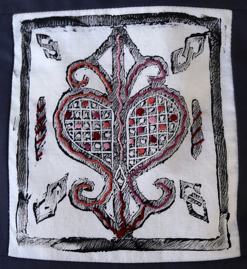 'Erzulie' Heart Cross-Shoulder Bag