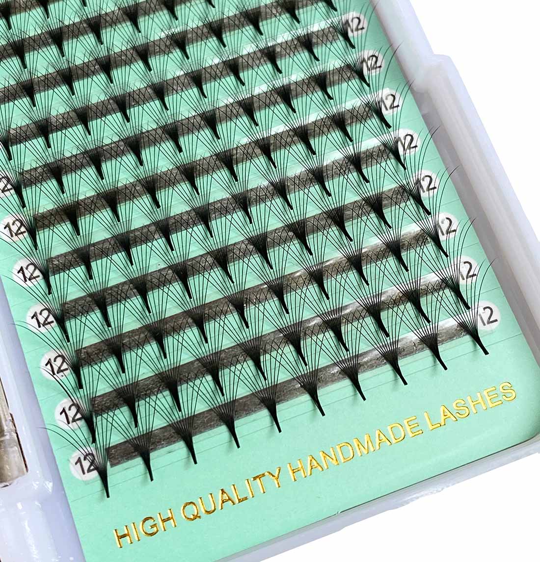 10D Slim/Sharp/Pointy Root Medium Stem Premade Fans 16 lines NO-Logo 160 fans【Sale】