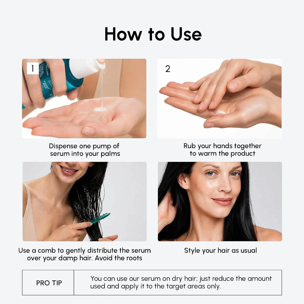 Keratin Oil Serum for Smooth Hair