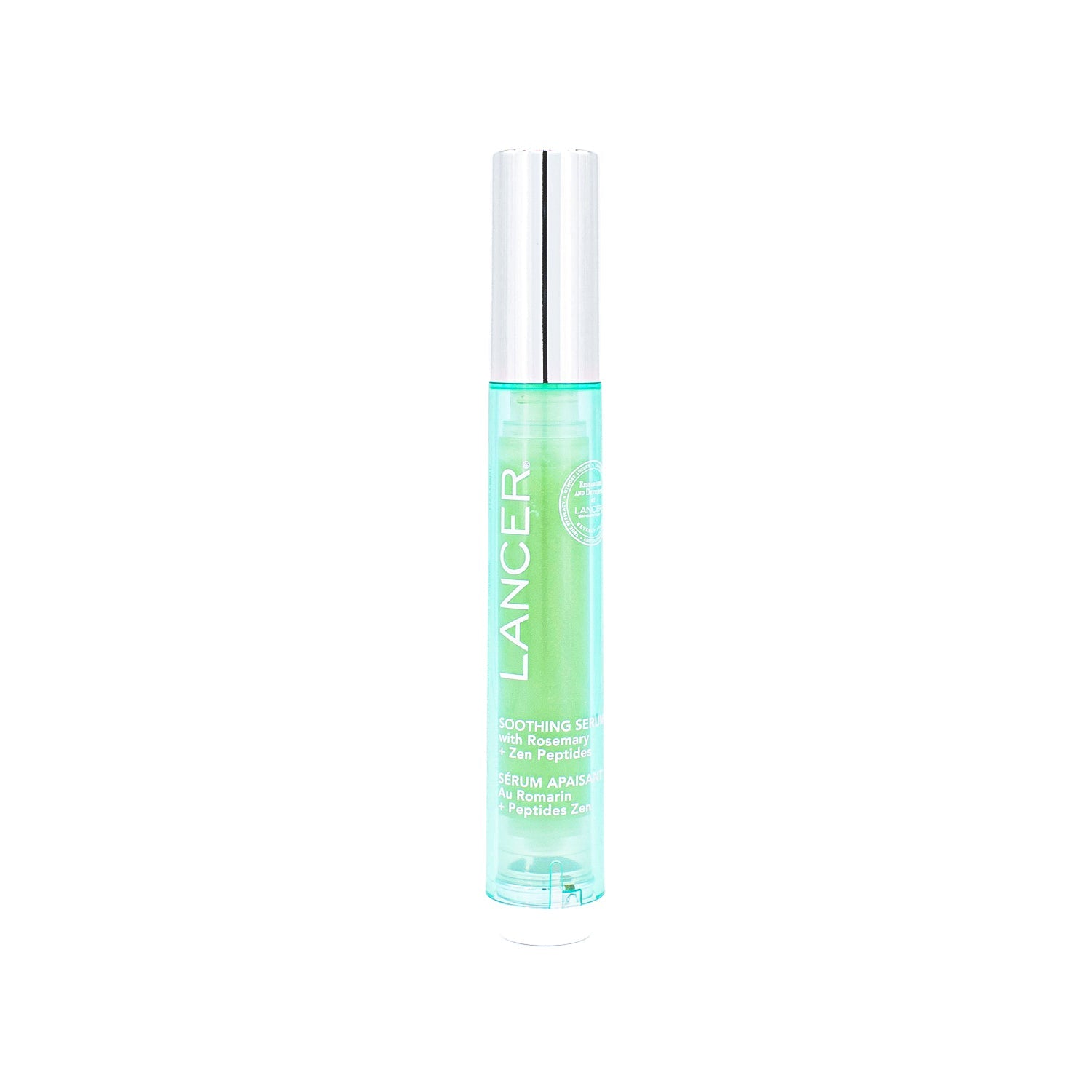 LANCER Soothing Serum with Rosemary + Zen Peptides 0.5oz - Small Amount Missing