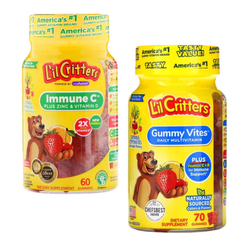 Lil Critters Immune C & Gummy Vites Variety (60 ct | 70 ct)