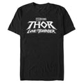 Men's Marvel Black Logo T-Shirt