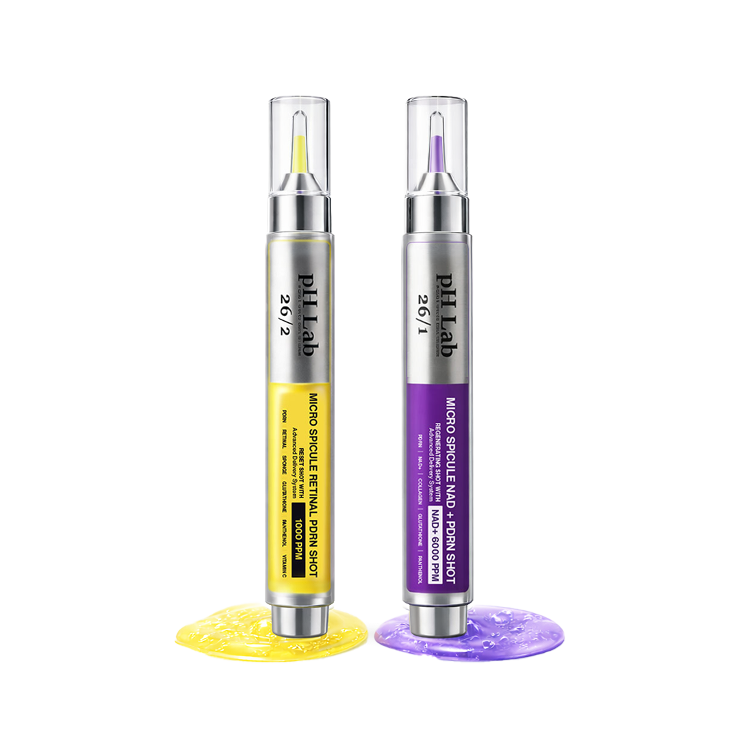 PHLab Micro Spicule NAD+ & Retinal PDRN Shot Duo Set