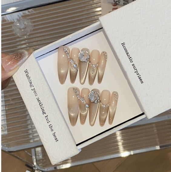 1033- Handmade press on nails fake nails removable