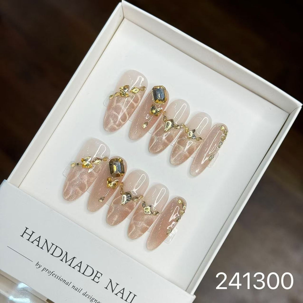 1031- Handmade press on nails fake nails removable