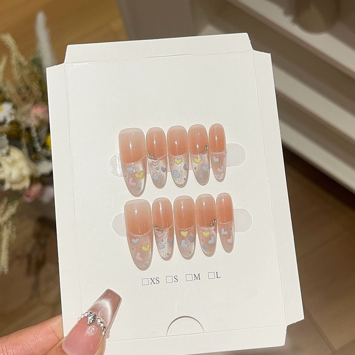 0995- Handmade press on nails fake nails removable