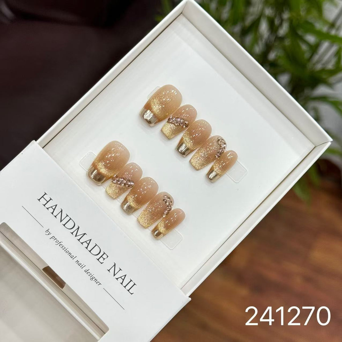 1031- Handmade press on nails fake nails removable