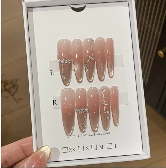 1035- Handmade press on nails fake nails removable