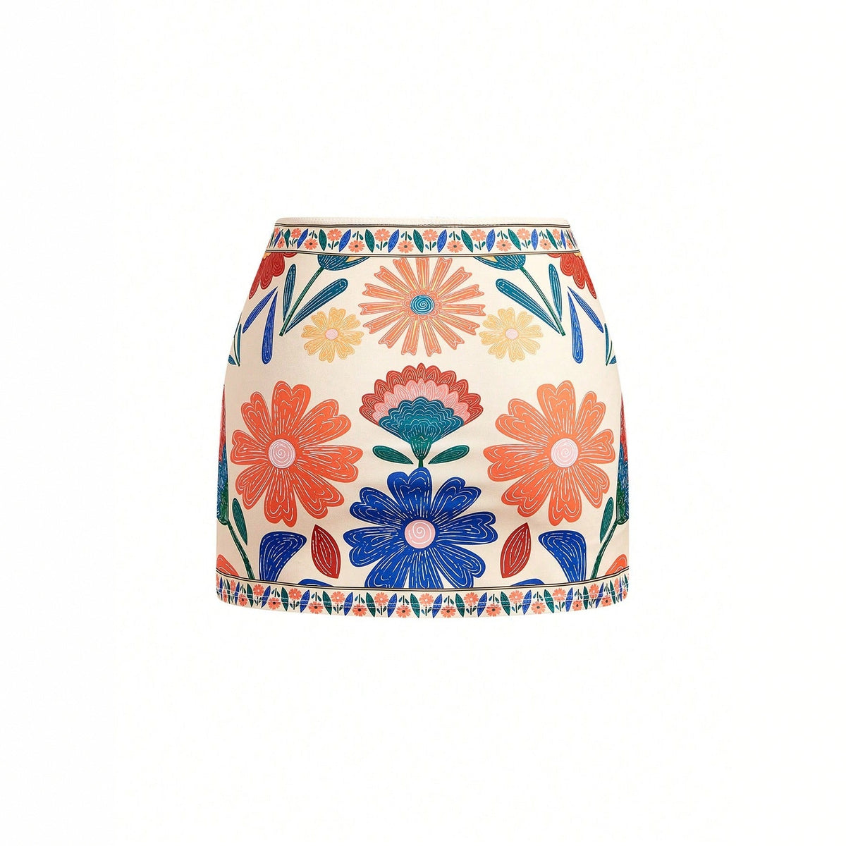 Women's Printed Bohemian Flowy Sling Vacation Style Swimsuit